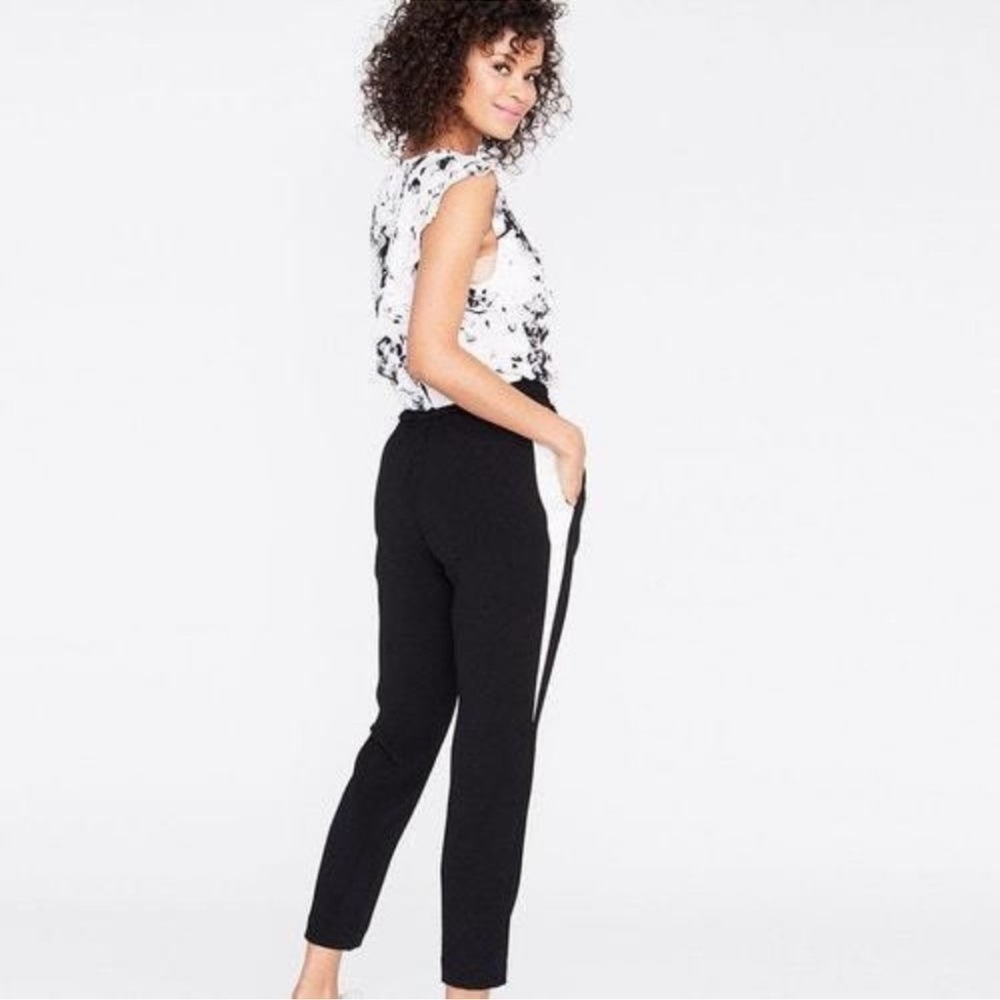 RACHEL Rachel Roy Cropped Colorblocked Pants Size 1x NWT MSRP $125